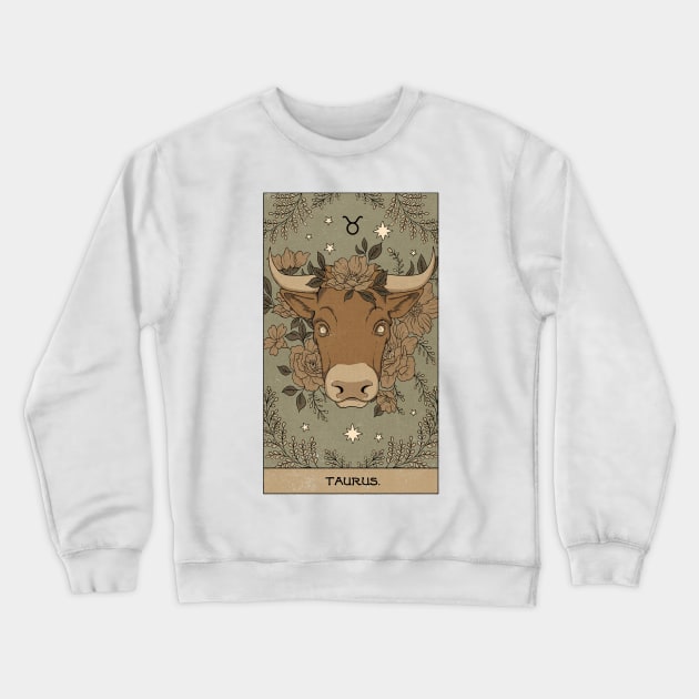 Taurus Crewneck Sweatshirt by thiagocorrea